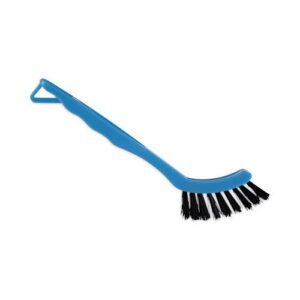 Boardwalk Grout Brush, Black Nylon Bristles, 8.13" Blue Plastic Handle (BWK9008)