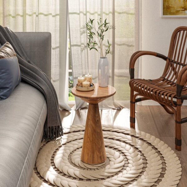 Bozovich Solid Wood End Table - Image 4