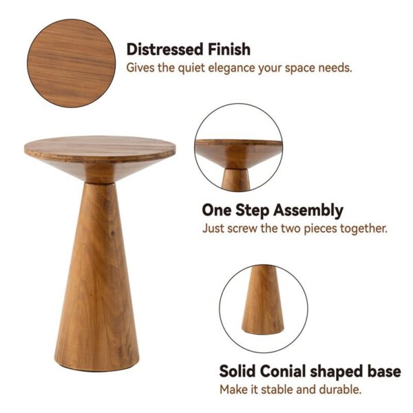 Bozovich Solid Wood End Table - Image 11