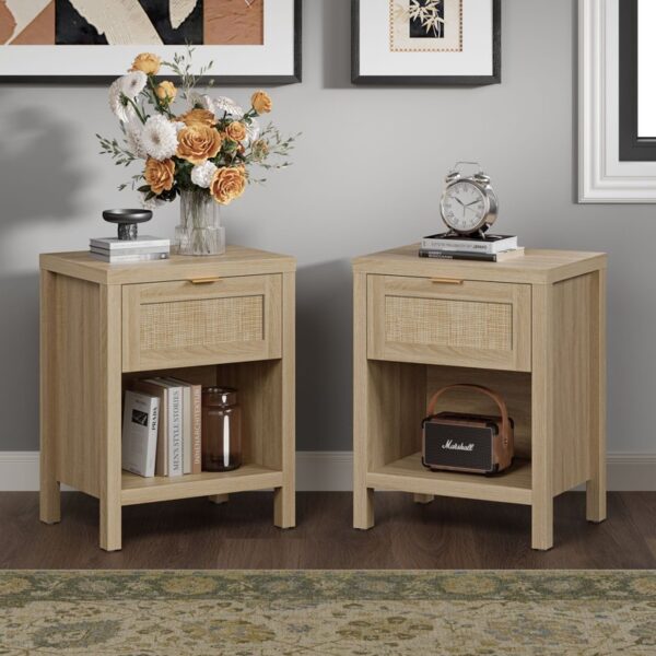 Alayha 19.7'' W Nightstand (Set of 2) - Image 4