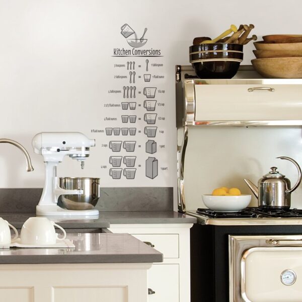 Text & Numbers Non-Wall Damaging Wall Decal