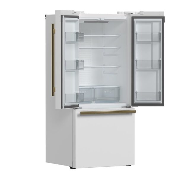 Espresso Gallipoli 30-inch French Door Refrigerator, 17.5 cu. ft. Capacity with Ice Maker - Image 2