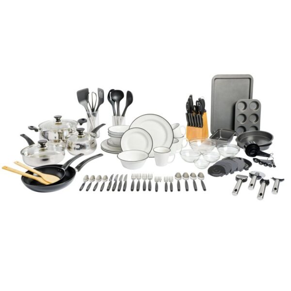 Gibson Home 95-Piece Complete Kitchen Starter Kit