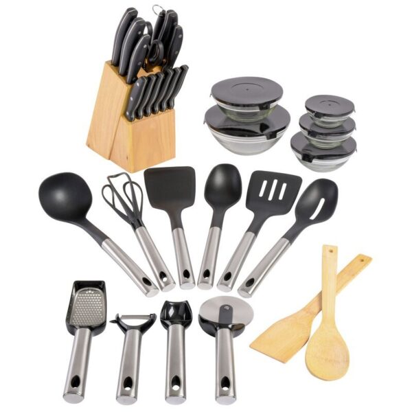 Gibson Home 95-Piece Complete Kitchen Starter Kit - Image 3