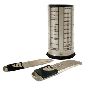 KitchenArt Pro Essentials Gift 3-Pieces Measuring Cup and Spoon Set