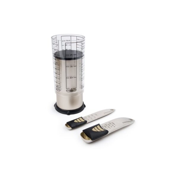 KitchenArt Pro Essentials Gift 3-Pieces Measuring Cup and Spoon Set - Image 3