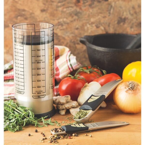 KitchenArt Pro Essentials Gift 3-Pieces Measuring Cup and Spoon Set - Image 4