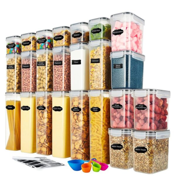 Daleah Airtight 24 Container Food Storage Set home and kitchen