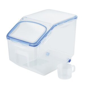 LocknLock Pantry Food Storage Container, 50-Cup, Clear