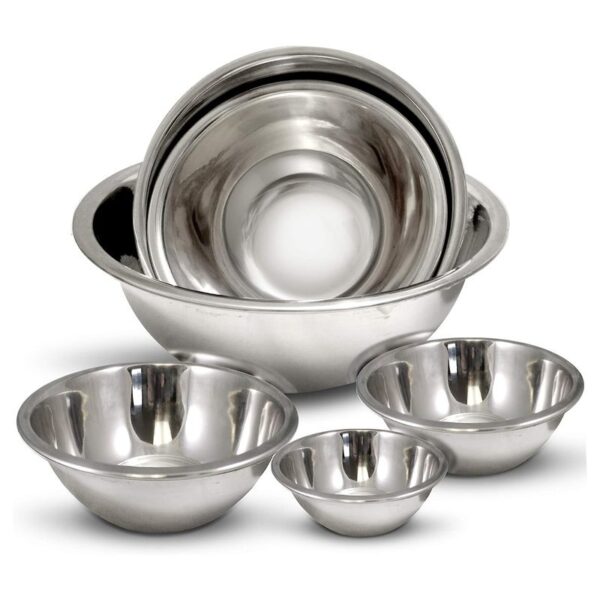 Stainless Steel 6 Piece Nested Mixing Bowl Set (Set of 6) - Image 2