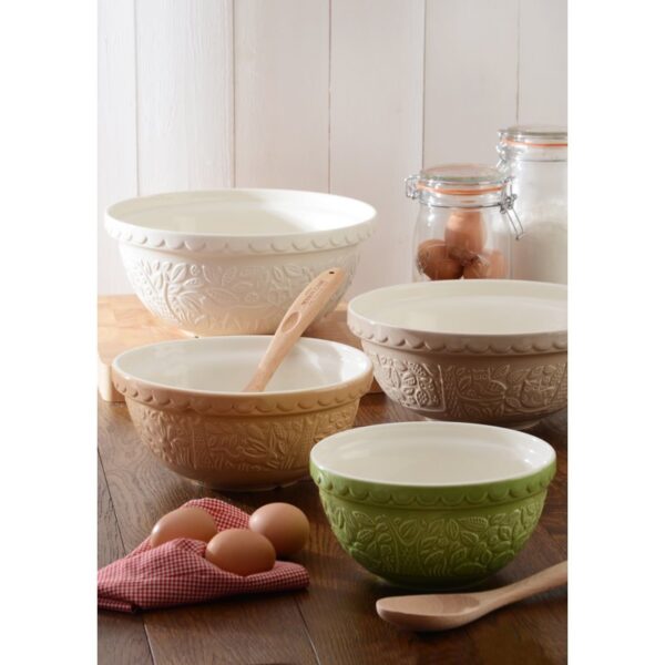 In The Forest Earthenware 3 Piece Mixing Bowl Set - Image 7