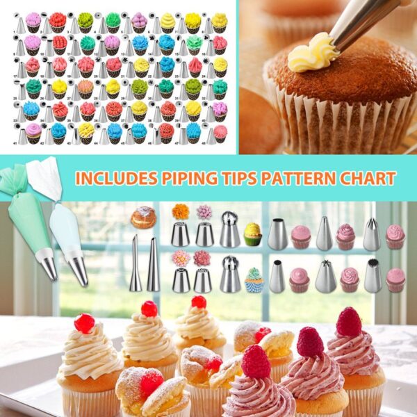 RAFOW 358 -Piece Decorating Kit - Image 6