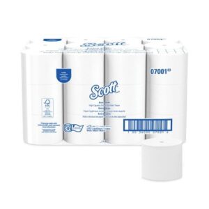 Scott® Essential Coreless Toilet Paper, 2-Ply, 800 Sheets, 36 Rolls (07001)